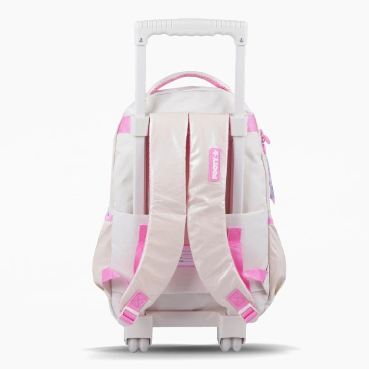 Mochila Escolar Footy 2026 Colorland Beige 18" con Carro Art.F26311